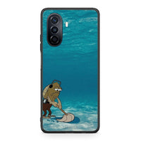 Thumbnail for Huawei Nova Y70 Clean The Ocean Θήκη από τη Smartfits με σχέδιο στο πίσω μέρος και μαύρο περίβλημα | Smartphone case with colorful back and black bezels by Smartfits