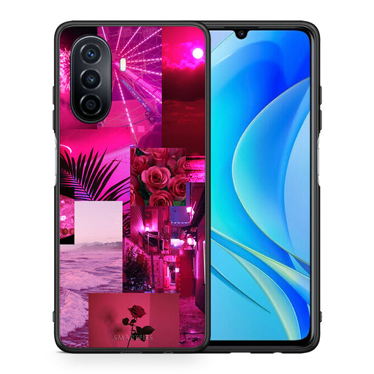 Collage Red Roses - Huawei Nova Y70 / Y70 Plus θήκη