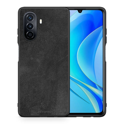 Θήκη Huawei Nova Y70 Black Slate Color από τη Smartfits με σχέδιο στο πίσω μέρος και μαύρο περίβλημα | Huawei Nova Y70 Black Slate Color case with colorful back and black bezels