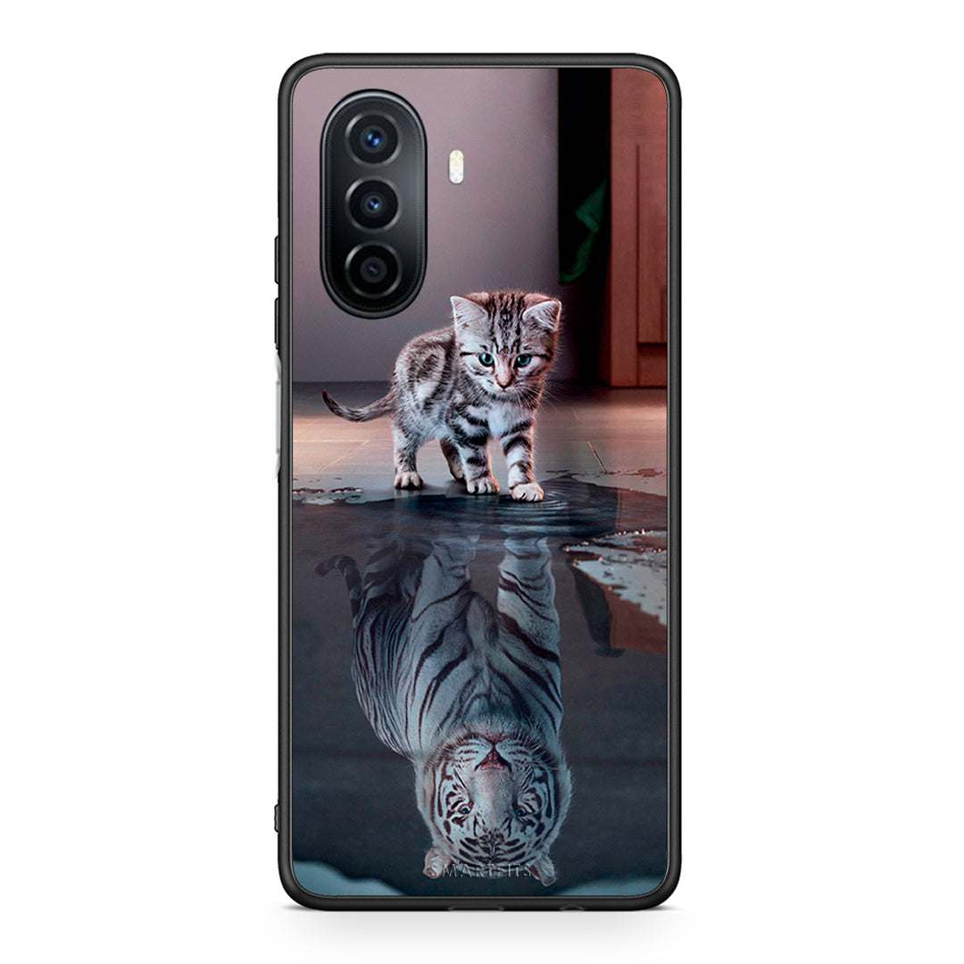 4 - Huawei Nova Y70 Tiger Cute case, cover, bumper