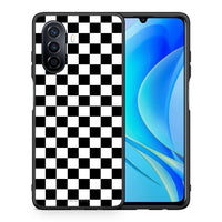 Thumbnail for Θήκη Huawei Nova Y70 Squares Geometric από τη Smartfits με σχέδιο στο πίσω μέρος και μαύρο περίβλημα | Huawei Nova Y70 Squares Geometric case with colorful back and black bezels