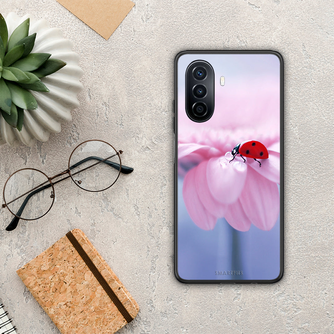 Ladybug Flower - Huawei Nova Y70 / Y70 Plus θήκη