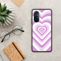 Thumbnail for Lilac Hearts - Huawei Nova Y70 / Y70 Plus θήκη