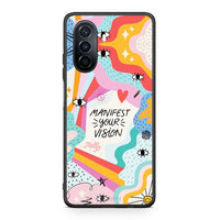 Thumbnail for Huawei Nova Y70 Manifest Your Vision θήκη από τη Smartfits με σχέδιο στο πίσω μέρος και μαύρο περίβλημα | Smartphone case with colorful back and black bezels by Smartfits