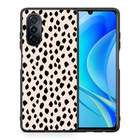 Thumbnail for Θήκη Huawei Nova Y70 New Polka Dots από τη Smartfits με σχέδιο στο πίσω μέρος και μαύρο περίβλημα | Huawei Nova Y70 New Polka Dots case with colorful back and black bezels