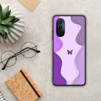 Thumbnail for Purple Mariposa - Huawei Nova Y70 / Y70 Plus θήκη