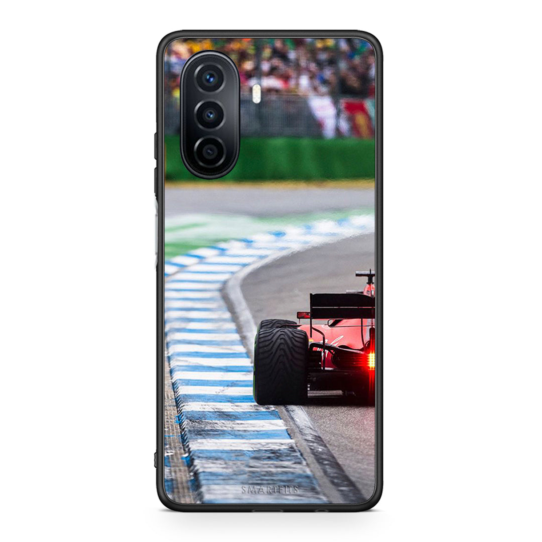 Huawei Nova Y70 Racing Vibes θήκη από τη Smartfits με σχέδιο στο πίσω μέρος και μαύρο περίβλημα | Smartphone case with colorful back and black bezels by Smartfits