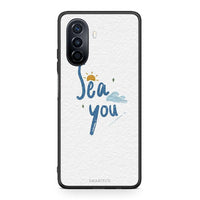 Thumbnail for Huawei Nova Y70 Sea You Θήκη από τη Smartfits με σχέδιο στο πίσω μέρος και μαύρο περίβλημα | Smartphone case with colorful back and black bezels by Smartfits