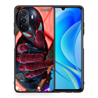 Thumbnail for Θήκη Huawei Nova Y70 Spider Hand από τη Smartfits με σχέδιο στο πίσω μέρος και μαύρο περίβλημα | Huawei Nova Y70 Spider Hand case with colorful back and black bezels