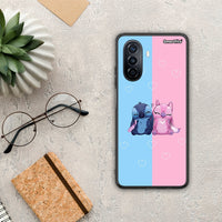 Thumbnail for Stitch And Angel - Huawei Nova Y70 / Y70 Plus θήκη