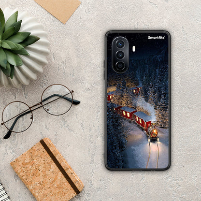 Xmas Train - Huawei Nova Y70 / Y70 Plus θήκη