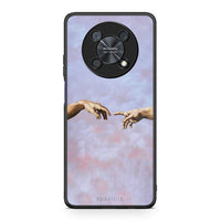 Thumbnail for Huawei Nova Y90 Adam Hand θήκη από τη Smartfits με σχέδιο στο πίσω μέρος και μαύρο περίβλημα | Smartphone case with colorful back and black bezels by Smartfits