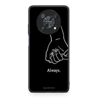 Thumbnail for Huawei Nova Y90 Always & Forever 2 Θήκη Αγίου Βαλεντίνου από τη Smartfits με σχέδιο στο πίσω μέρος και μαύρο περίβλημα | Smartphone case with colorful back and black bezels by Smartfits