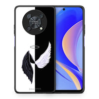Thumbnail for Θήκη Huawei Nova Y90 Angels Demons από τη Smartfits με σχέδιο στο πίσω μέρος και μαύρο περίβλημα | Huawei Nova Y90 Angels Demons case with colorful back and black bezels