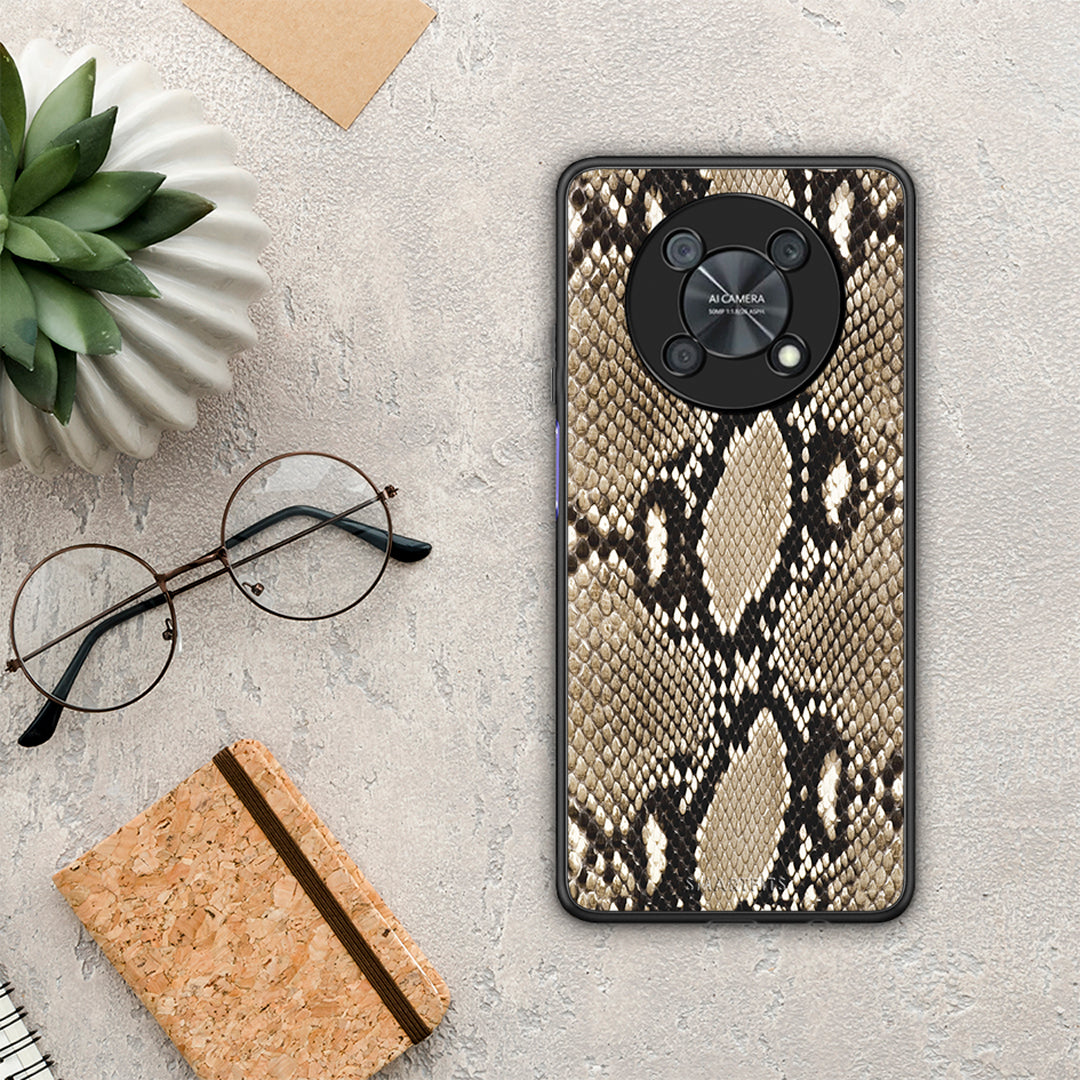 Animal Fashion Snake - Huawei Nova Y90 θήκη