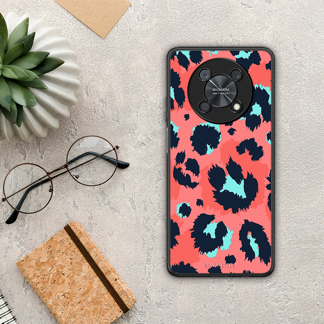 Animal Pink Leopard - Huawei Nova Y90 θήκη