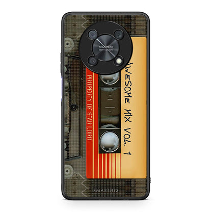 Huawei Nova Y90 Awesome Mix θήκη από τη Smartfits με σχέδιο στο πίσω μέρος και μαύρο περίβλημα | Smartphone case with colorful back and black bezels by Smartfits