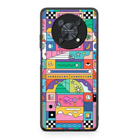 Thumbnail for Huawei Nova Y90 Bubbles Soap θήκη από τη Smartfits με σχέδιο στο πίσω μέρος και μαύρο περίβλημα | Smartphone case with colorful back and black bezels by Smartfits
