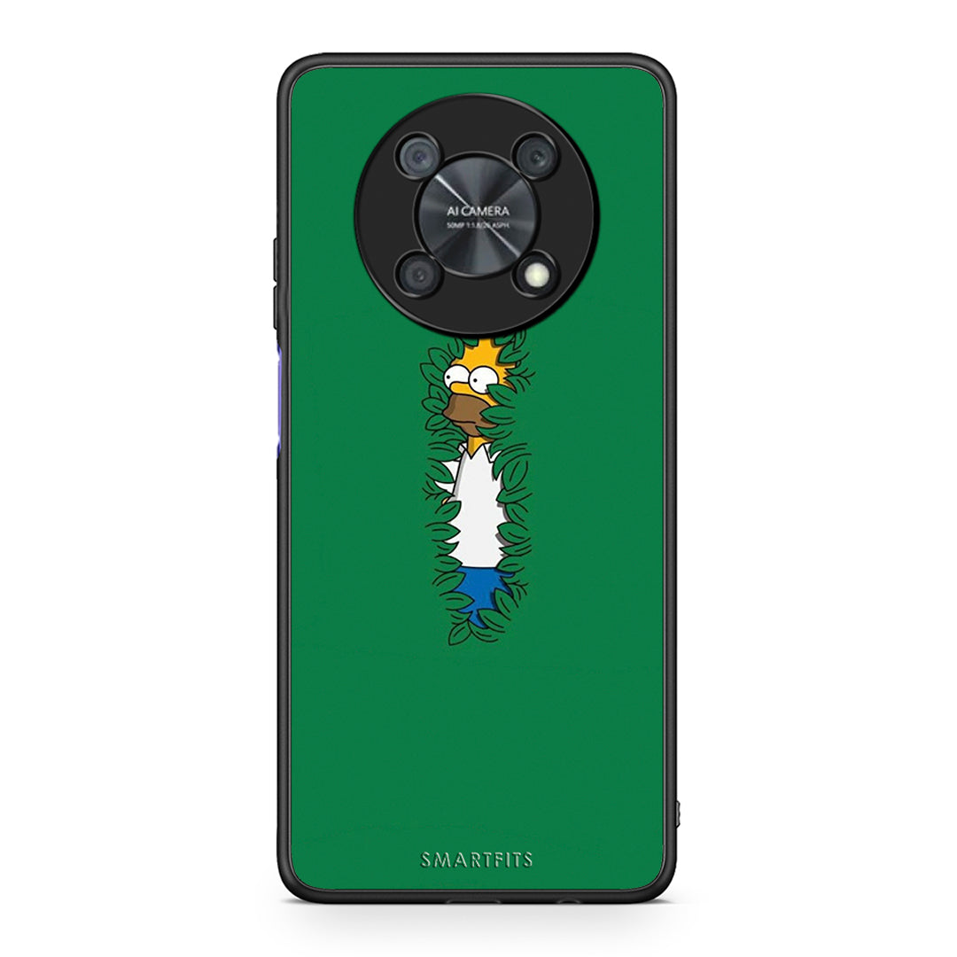 Huawei Nova Y90 Bush Man Θήκη Αγίου Βαλεντίνου από τη Smartfits με σχέδιο στο πίσω μέρος και μαύρο περίβλημα | Smartphone case with colorful back and black bezels by Smartfits