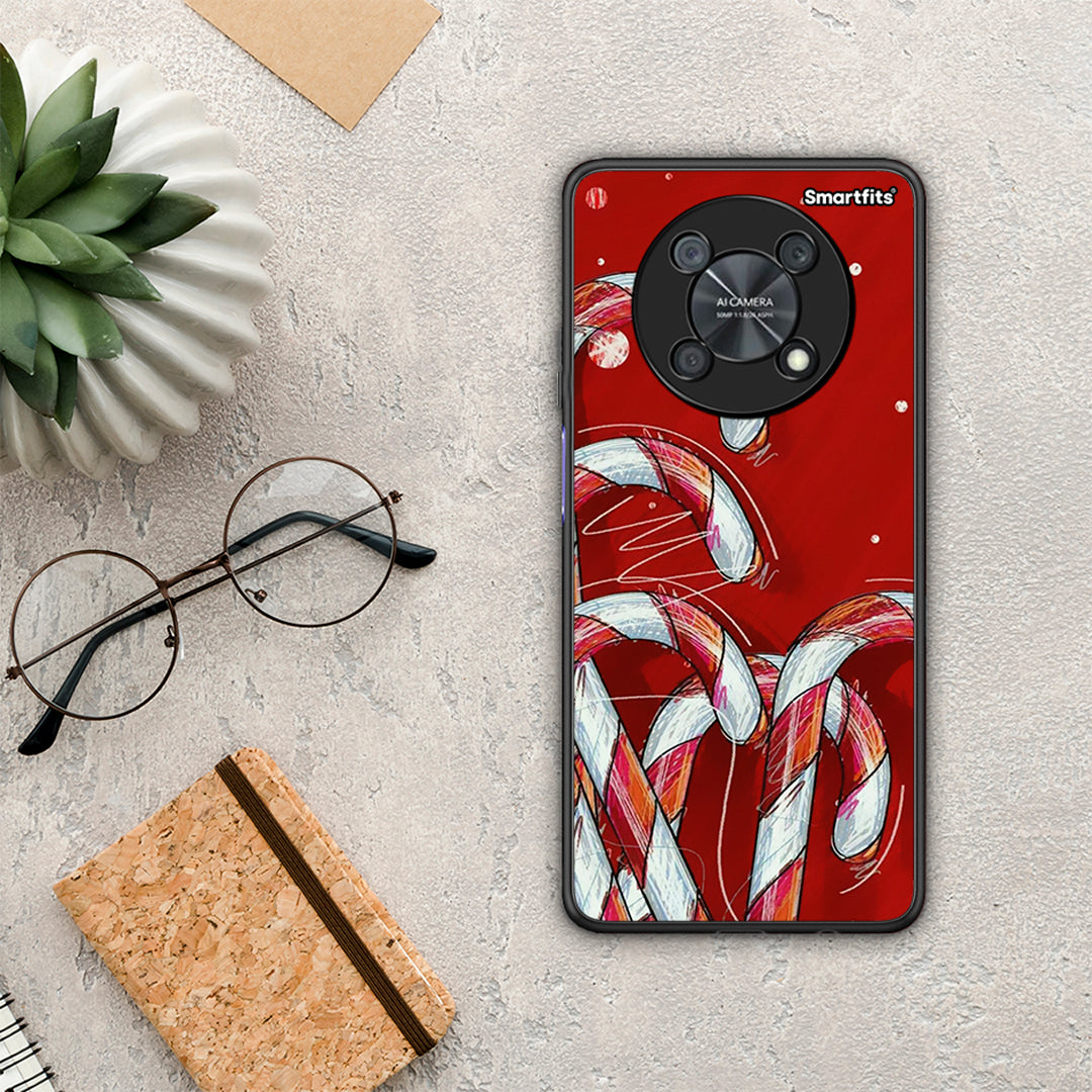 Candy Cane - Huawei Nova Y90 θήκη