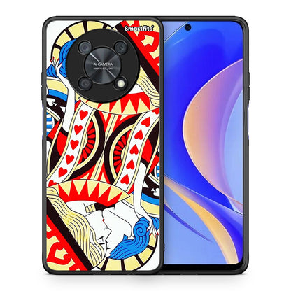 Θήκη Huawei Nova Y90 Card Love από τη Smartfits με σχέδιο στο πίσω μέρος και μαύρο περίβλημα | Huawei Nova Y90 Card Love case with colorful back and black bezels
