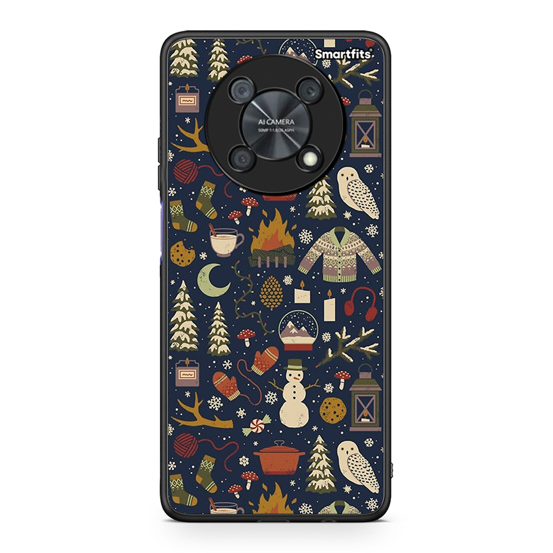 Christmas Elements - Huawei Nova Y90 θήκη