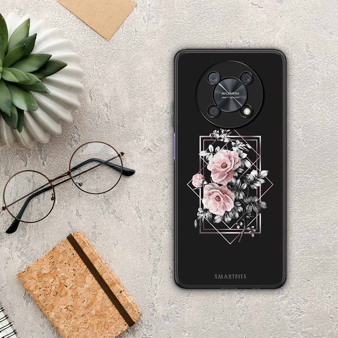 Flower Frame - Huawei Nova Y90 θήκη