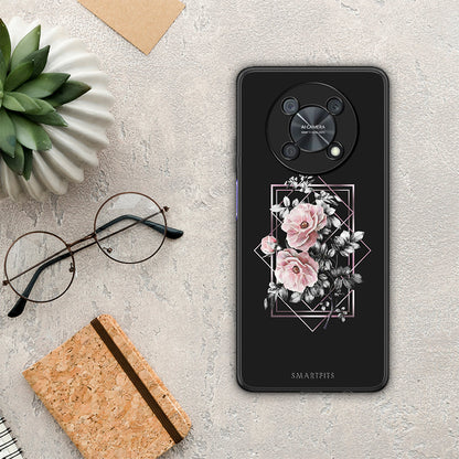 Flower Frame - Huawei Nova Y90 θήκη