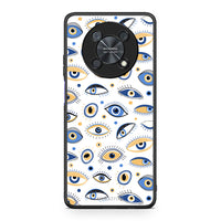 Thumbnail for Huawei Nova Y90 Ftou Ftou θήκη από τη Smartfits με σχέδιο στο πίσω μέρος και μαύρο περίβλημα | Smartphone case with colorful back and black bezels by Smartfits