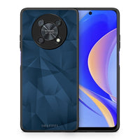 Thumbnail for Θήκη Huawei Nova Y90 Blue Abstract Geometric από τη Smartfits με σχέδιο στο πίσω μέρος και μαύρο περίβλημα | Huawei Nova Y90 Blue Abstract Geometric case with colorful back and black bezels