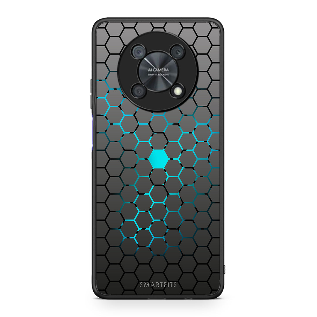 40 - Huawei Nova Y90 Hexagonal Geometric case, cover, bumper
