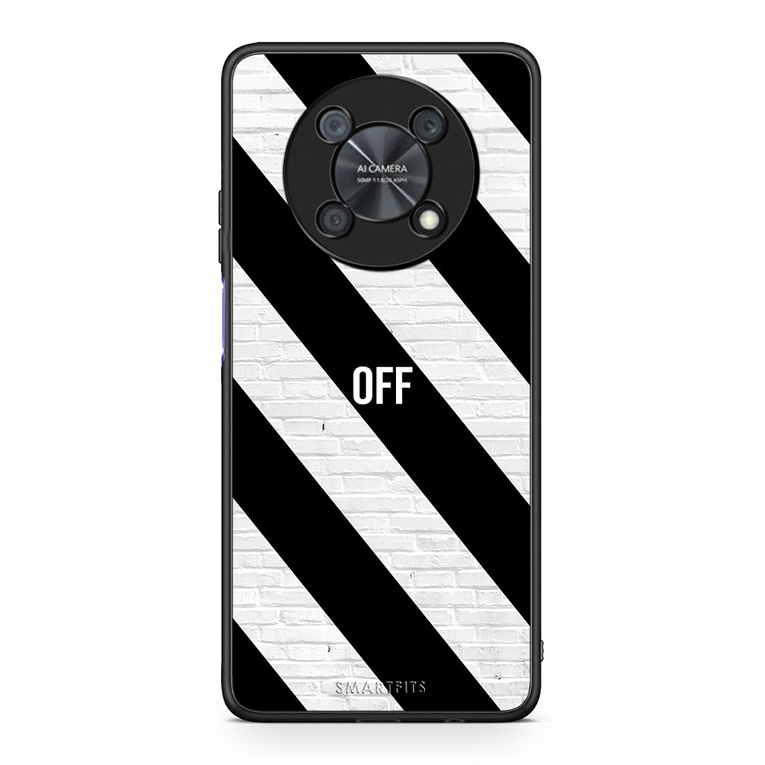Huawei Nova Y90 Get Off θήκη από τη Smartfits με σχέδιο στο πίσω μέρος και μαύρο περίβλημα | Smartphone case with colorful back and black bezels by Smartfits