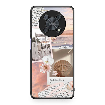 Huawei Nova Y90 Golden Hour Θήκη Αγίου Βαλεντίνου από τη Smartfits με σχέδιο στο πίσω μέρος και μαύρο περίβλημα | Smartphone case with colorful back and black bezels by Smartfits