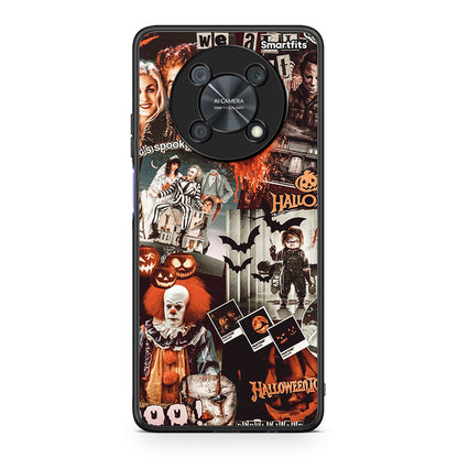 Huawei Nova Y90 Halloween Spooky Season θήκη από τη Smartfits με σχέδιο στο πίσω μέρος και μαύρο περίβλημα | Smartphone case with colorful back and black bezels by Smartfits