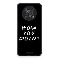 Thumbnail for Huawei Nova Y90 How You Doin θήκη από τη Smartfits με σχέδιο στο πίσω μέρος και μαύρο περίβλημα | Smartphone case with colorful back and black bezels by Smartfits