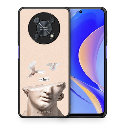 Θήκη Huawei Nova Y90 In Love από τη Smartfits με σχέδιο στο πίσω μέρος και μαύρο περίβλημα | Huawei Nova Y90 In Love case with colorful back and black bezels