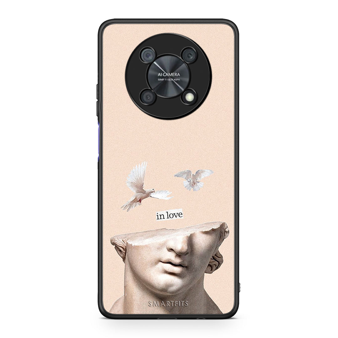 Huawei Nova Y90 In Love θήκη από τη Smartfits με σχέδιο στο πίσω μέρος και μαύρο περίβλημα | Smartphone case with colorful back and black bezels by Smartfits