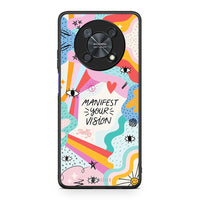 Thumbnail for Huawei Nova Y90 Manifest Your Vision θήκη από τη Smartfits με σχέδιο στο πίσω μέρος και μαύρο περίβλημα | Smartphone case with colorful back and black bezels by Smartfits