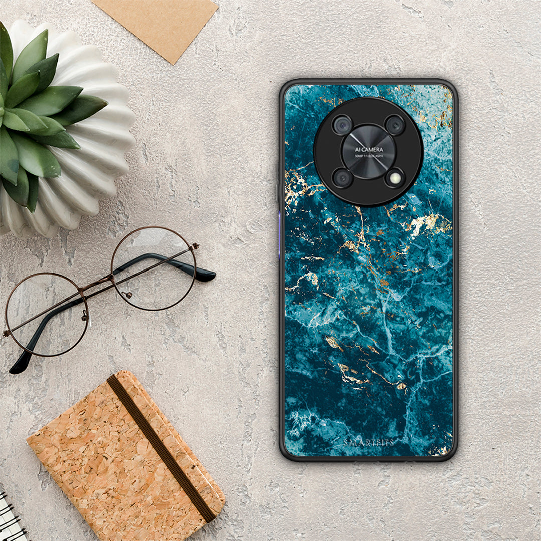 Marble Blue - Huawei Nova Y90 θήκη
