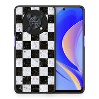 Thumbnail for Θήκη Huawei Nova Y90 Square Geometric Marble από τη Smartfits με σχέδιο στο πίσω μέρος και μαύρο περίβλημα | Huawei Nova Y90 Square Geometric Marble case with colorful back and black bezels