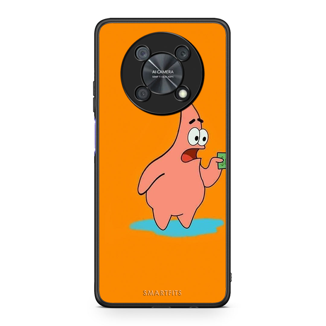 Huawei Nova Y90 No Money 1 Θήκη Αγίου Βαλεντίνου από τη Smartfits με σχέδιο στο πίσω μέρος και μαύρο περίβλημα | Smartphone case with colorful back and black bezels by Smartfits