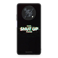 Thumbnail for Huawei Nova Y90 OMG ShutUp θήκη από τη Smartfits με σχέδιο στο πίσω μέρος και μαύρο περίβλημα | Smartphone case with colorful back and black bezels by Smartfits