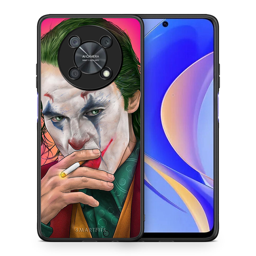 Θήκη Huawei Nova Y90 JokesOnU PopArt από τη Smartfits με σχέδιο στο πίσω μέρος και μαύρο περίβλημα | Huawei Nova Y90 JokesOnU PopArt case with colorful back and black bezels