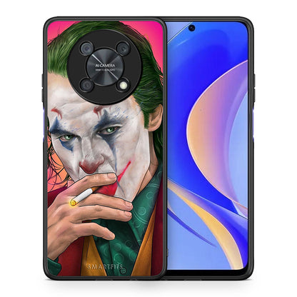 Θήκη Huawei Nova Y90 JokesOnU PopArt από τη Smartfits με σχέδιο στο πίσω μέρος και μαύρο περίβλημα | Huawei Nova Y90 JokesOnU PopArt case with colorful back and black bezels