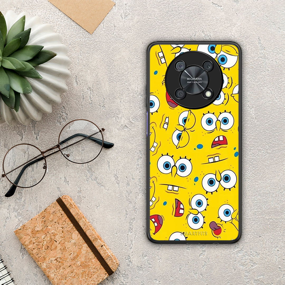 PopArt Sponge - Huawei Nova Y90 θήκη