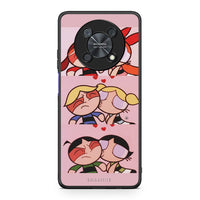 Thumbnail for Huawei Nova Y90 Puff Love Θήκη Αγίου Βαλεντίνου από τη Smartfits με σχέδιο στο πίσω μέρος και μαύρο περίβλημα | Smartphone case with colorful back and black bezels by Smartfits