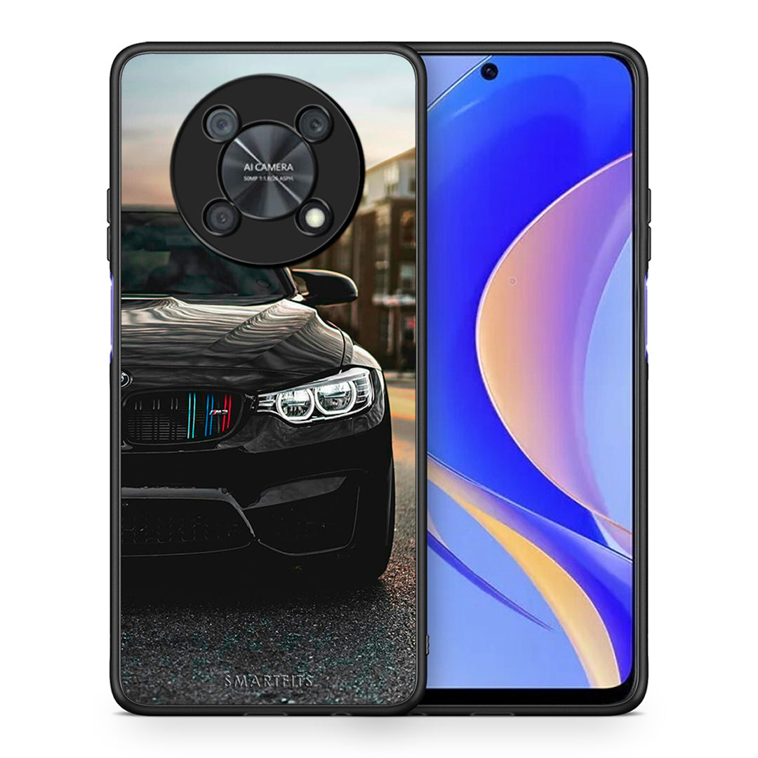 Θήκη Huawei Nova Y90 M3 Racing από τη Smartfits με σχέδιο στο πίσω μέρος και μαύρο περίβλημα | Huawei Nova Y90 M3 Racing case with colorful back and black bezels