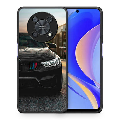 Θήκη Huawei Nova Y90 M3 Racing από τη Smartfits με σχέδιο στο πίσω μέρος και μαύρο περίβλημα | Huawei Nova Y90 M3 Racing case with colorful back and black bezels