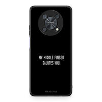 Thumbnail for Huawei Nova Y90 Salute θήκη από τη Smartfits με σχέδιο στο πίσω μέρος και μαύρο περίβλημα | Smartphone case with colorful back and black bezels by Smartfits