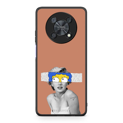 Huawei Nova Y90 Sim Merilyn θήκη από τη Smartfits με σχέδιο στο πίσω μέρος και μαύρο περίβλημα | Smartphone case with colorful back and black bezels by Smartfits